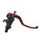 Radial brake master cylinder ACCOSSATO PC010 19 x 18 with fixed lever,red