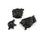 Engine covers PUIG Track for Championship 21510N črna included 3 covers