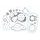 Complete Gasket Kit with Oil Seals WINDEROSA 811839