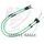 Throttle cables (pair) Venhill Y01-4-065-GR featherlight zelena