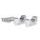 Risers PUIG 22037P srebrna height 20mm, d 29,2mm