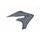 Radiator scoops POLISPORT 8415100006 (par) Nardo Grey