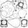 Complete Gasket Kit with Oil Seals WINDEROSA 811871