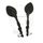 Vzvratno ogledalo JMT ZR 0000 Črn pack of 2 pcs