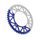 Aluminijasti zadnji verižnik (zobnik) JT JTA 897-50BLU 50T, 520 Modra