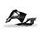 Radiator scoops POLISPORT 8413300007 (par) črna