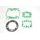 TOPEND set tesnil za motor ATHENA P400210600251