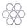 Steel clutch plates kit ATHENA P40240035