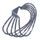 Primary cover gasket ATHENA S410195149029 thickness 0,032 with silicone beading (set of 5 pcs)