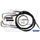 Throttle cable kit Venhill U01-4-402 črna push fit