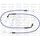 Throttle cables (pair) Venhill T01-4-138-BL featherlight moder
