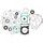 Complete gasket kit WINDEROSA 811996 with seals