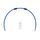 Set cevi za sklopko Venhill POWERHOSEPLUS KAW-11010C-SB (1 cev v kompletu) Solid blue hoses, chrome fittings