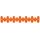 Exhaust head pipe guard POLISPORT ARMADILLO 8483800002 dolga (long) oranžna