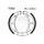 Brake shoe set EBC Y502 includings springs