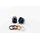 Bar ends PUIG SHORT WITH RING 8018N colour rings included