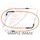 Throttle cables (pair) Venhill T01-4-138-OR featherlight oranžna