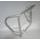 Engine guards RDMOTO CF54S matt silver upper