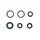 Set tesnil motorja za olje (Engine Oil Seals Kit) ATHENA P400210400004