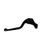 Clutch Lever ACCOSSATO ESH008 fixed CNC-worked aluminium, black