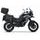 Complete set of SHAD TERRA TR40 adventure saddlebags and SHAD TERRA BLACK aluminium 55L topcase, including mounting kit SHAD Voge 650DS / 650DSX