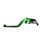 Clutch Lever ACCOSSATO ESH011 fixed CNC-worked aluminium, green