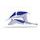 Radiator scoops with tank cover POLISPORT 8413800007 (par) blue Yam98/white
