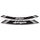 Rim strip PUIG NINJA 5528B bela set of 8 rim strips