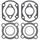 Top End Gasket Kit WINDEROSA 710141
