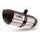 Dušilec (lonec) MIVV SUONO H.067.L7 Stainless Steel / Carbon cap