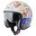Jet čelada GMS RIDE & SURF ZG11703 white-yellow-blue S