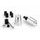 Bar ends PUIG SPORT 21011P srebrna UNIVERSAL M6 13-18mm.