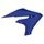 Radiator scoops POLISPORT 8415100001 (par) blue Yam 98