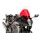 Windscreen PUIG RACING 6716R rdeč