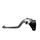 Clutch Lever ACCOSSATO ESK750 fixed CNC-worked aluminium, silver