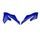 Radiator scoops POLISPORT 8497500002 Modra