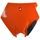 Number plate POLISPORT 8662400001 orange KTM