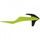 Radiator scoops POLISPORT 8422100005 Black / Yellow Fluo
