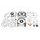 Complete Gasket Kit with Oil Seals WINDEROSA 811960