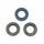 Set tesnil motorja za olje (Engine Oil Seals Kit) ATHENA P400160400050