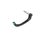 Lever guard ACCOSSATO "Ultra-Light" DE012 with green eyelet and insert left, carbon
