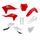 Set plastik POLISPORT 91118 OEM Color
