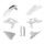 Set plastik POLISPORT 91552 OEM color 18