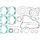 Complete gasket kit WINDEROSA 8080064 without seals