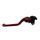 Clutch Lever ACCOSSATO ESH033 fixed CNC-worked aluminium, red