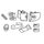 Locking mechanism SHAD D1B391MAR za SH39