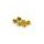 Nuts PUIG ANODIZED 0832G yellow M8 (6pcs)