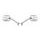 Vzvratno ogledalo RMS 122772340 Univerzalen aluminium (pair)