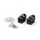 Adapterji za stopalke (Footpeg adapters) PUIG 20326N adjustable črna