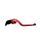Ročica zavore ACCOSSATO EDF011 fixed CNC-worked aluminium, red